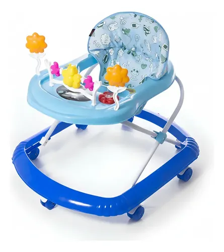 Andador Musical Con Juegos Bebesit Color Celeste Celeste