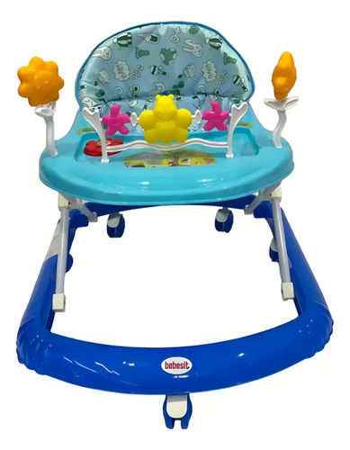 Andador Musical Con Juegos Bebesit Color Celeste Celeste