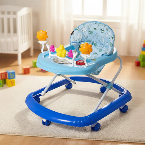 Andador Musical Con Juegos Bebesit Color Celeste Celeste