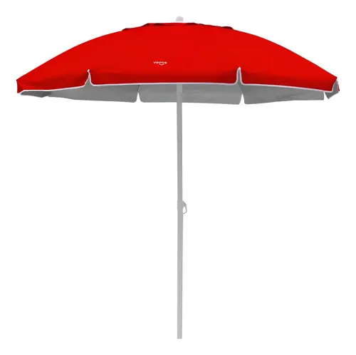 Sombrilla De Playa Playera Jardin Plegable 1.80m Con Funda