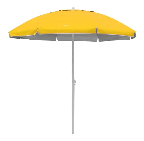 Sombrilla Plegable Para Playa Con Protección Uv Y Funda Amarillo