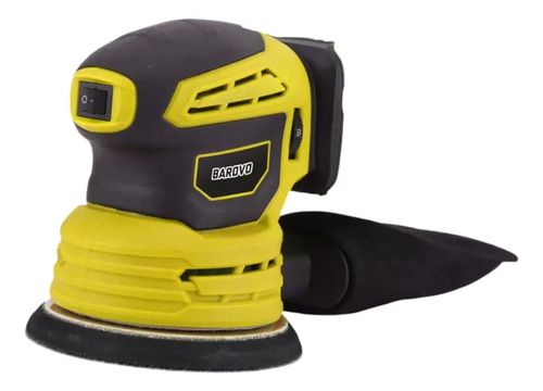 Lijadora Roto Orbital Barovo 18000 Rpm Sin Batería/cargador Amarillo 60