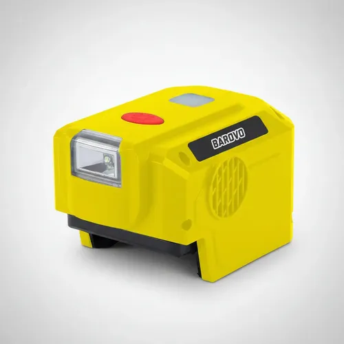 Inversor 200w Barovo Ionmax Con Luz Led Puerto Usb-usb-c