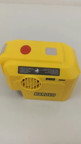 Inversor 200w Barovo Ionmax Con Luz Led Puerto Usb-usb-c