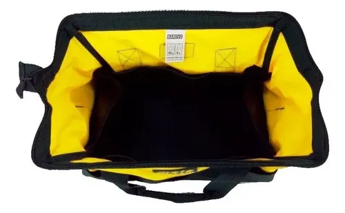 Bolso Bolsa De Herramienta 13  9 Bolsillos A Prueba De Agua Color Amarillo Y Negro Barovo De Poliéster 600 D