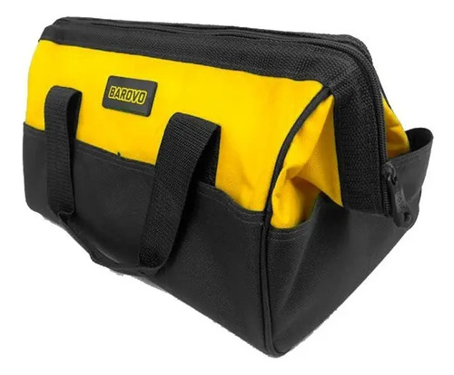 Bolso Bolsa De Herramienta 13  9 Bolsillos A Prueba De Agua Color Amarillo Y Negro Barovo De Poliéster 600 D