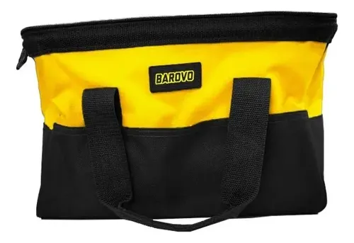 Bolso Bolsa De Herramienta 13  9 Bolsillos A Prueba De Agua Color Amarillo Y Negro Barovo De Poliéster 600 D