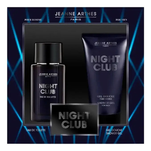 Perfume Night Club Edt 100 Ml + Shower 150 Ml