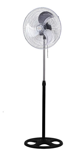 Ventilador Kanjihome 18 Kjh-fh1311 De Pie 90w 1.50m 3 Aspas De Metal Diámetro 45.72 Cm 50 Gris Plateado