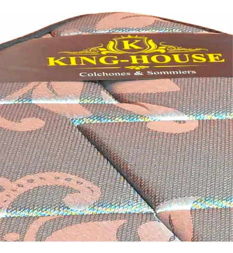 Colchón King House Bristol Black 2 Plazas 190x140x30 Cm