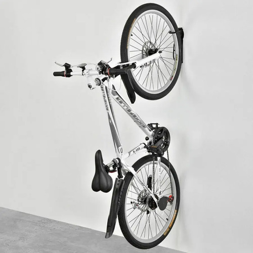 Soporte Vertical Para Bicicleta Con Gancho Kuest. Gravedad X Color Negro