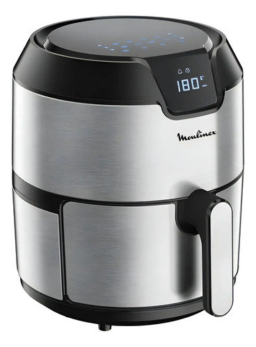 Freidora De Aire Moulinex Fry Deluxe 4.2 Litros Inoxidable Plateado