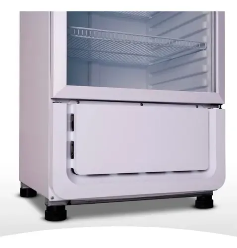 Exhibidora Vertical Inelro Mt-14 390l Control Temperatura Blanca Blanco