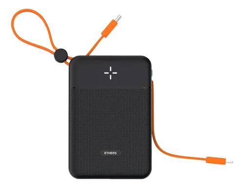 Powerbank Cargador Portatil iPhone 20000 Mah Carga Rapida Negro