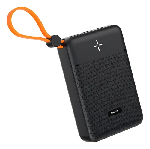 Powerbank Cargador Portatil iPhone 20000 Mah Carga Rapida Negro