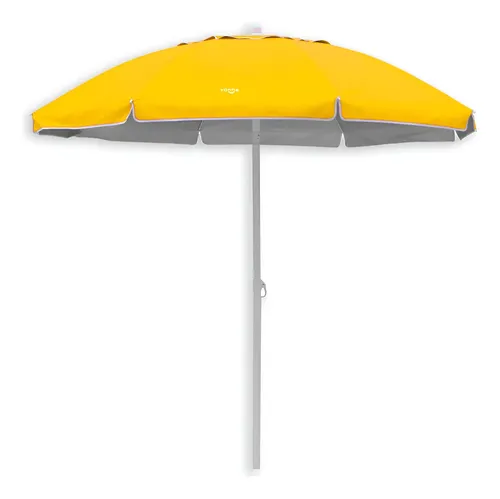 Sombrilla Vonne Amarilla 2,5 M Uv50+ Reclinable Con Funda Amarillo