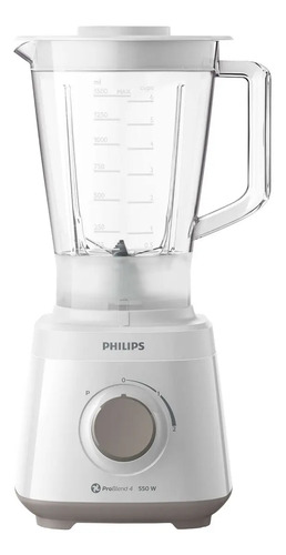 Licuadora Philips Hr2129 2 Litros 550w Resistente Pica Hielo Blanco