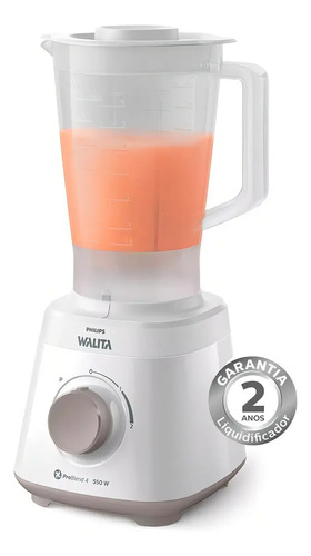 Licuadora Philips Hr2129 2 Litros 550w Resistente Pica Hielo Blanco
