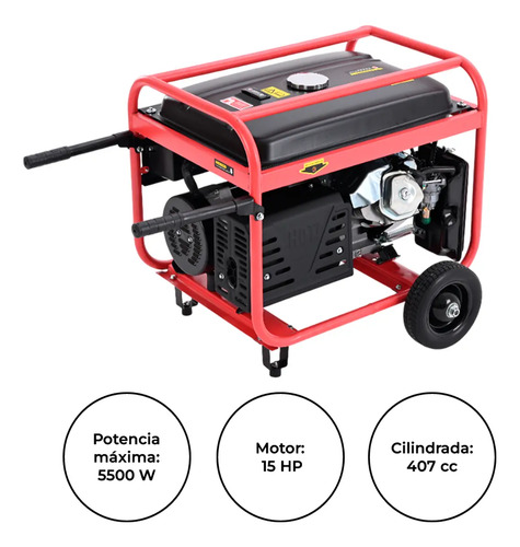 Grupo Electrogeno Generador Miyawa 5500 W Monofasico 407 Cc