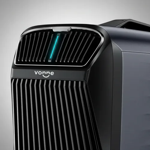 Aire Acondicionado Portátil Vonne 400 W 1300 Frigorias Negro