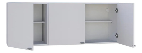 Mueble Alacena Orlandi 120 Cm Blanco 3 Puertas Cocina Melamina
