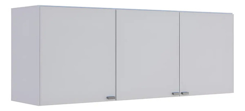 Mueble Alacena Orlandi 120 Cm Blanco 3 Puertas Cocina Melamina