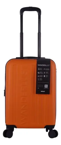 Valija Wander Original Hard Abs Naranja 20 PuLG Doble Rueda Naranja Valija Wander Original Hard Abs Naranja 20 PuLG Doble Rueda