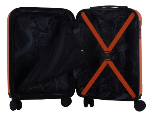 Valija Wander Original Hard Abs Naranja 20 PuLG Doble Rueda Naranja Valija Wander Original Hard Abs Naranja 20 PuLG Doble Rueda