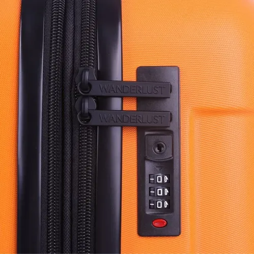 Valija Wander Original Hard Abs Naranja 20 PuLG Doble Rueda Naranja Valija Wander Original Hard Abs Naranja 20 PuLG Doble Rueda