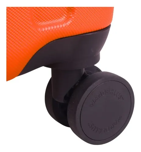 Valija Rígida Original Hard Abs Wanderlust Resistente Rojo Rígida