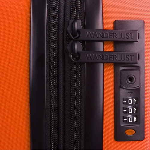 Valija Rígida Original Hard Abs Wanderlust Resistente Rojo Rígida