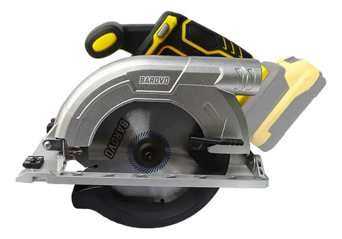 Sierra Circular Barovo Inalámbrica Para Cortes De 57 Mm, Sin Batería Amarillo