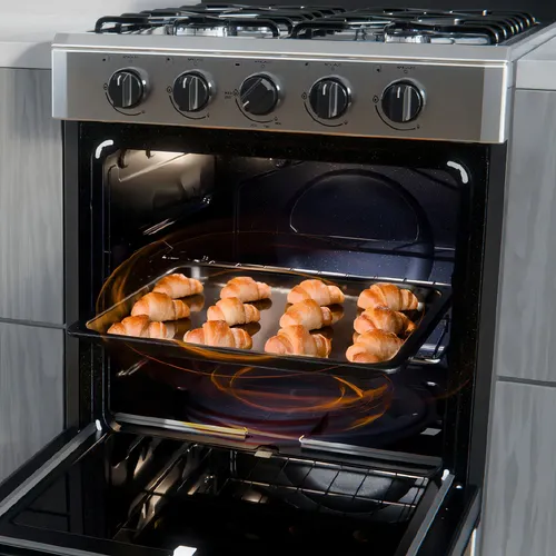 Cocina Multigas 56 Cm Inoxidable Drean Cd5602ai0 Gris