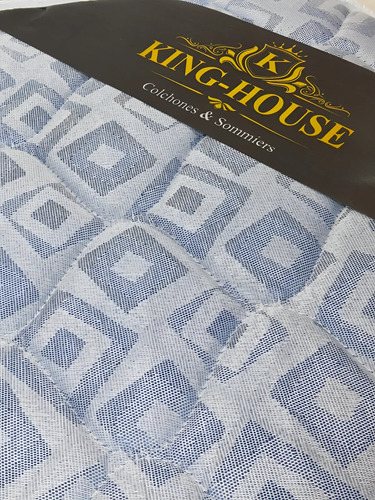 Colchon 0.80 X 1.90 X 0.18 Esp King-house Yakarta Celeste