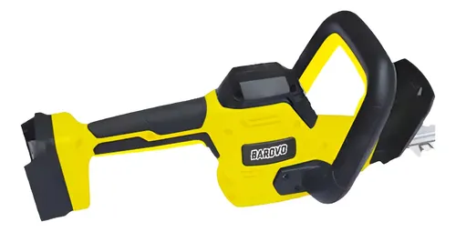 Cortacercos Barovo 1600 Golpes/min Inalámbrico Con Bateria Amarillo