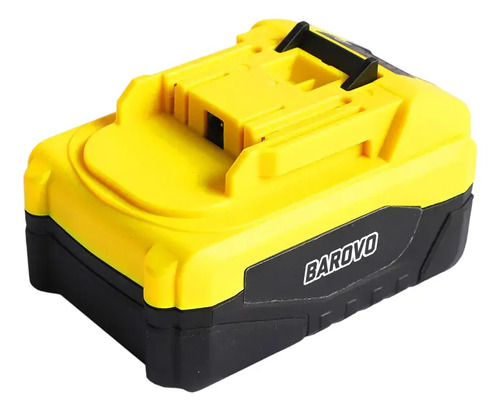 Cortacercos Barovo 1600 Golpes/min Inalámbrico Con Bateria Amarillo