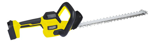 Cortacercos Barovo 1600 Golpes/min Inalámbrico Con Bateria Amarillo