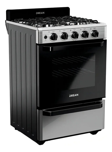 Cocina Multigas 56 Cm Inoxidable Drean Cd5603ai0 Gris