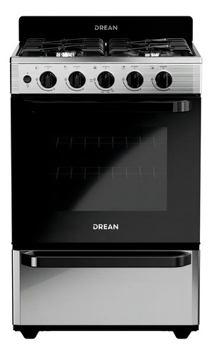 Cocina Multigas 56 Cm Inoxidable Drean Cd5603ai0 Gris