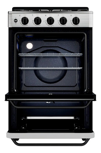 Cocina Multigas 56 Cm Inoxidable Drean Cd5603ai0 Gris