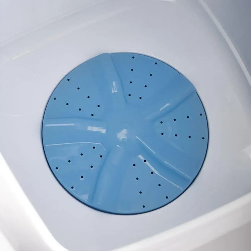 Lavarropa Columbia Lsc7000 7 Kg 7 Prog C/sup Blanco/celeste