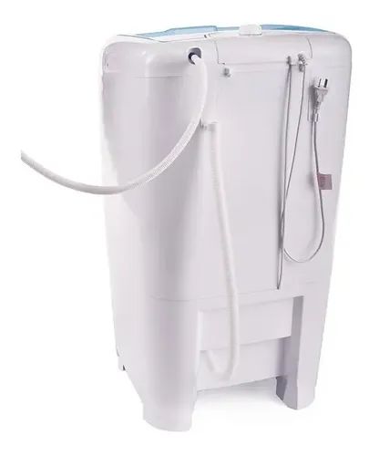 Lavarropa Columbia Lsc7000 7 Kg 7 Prog C/sup Blanco/celeste