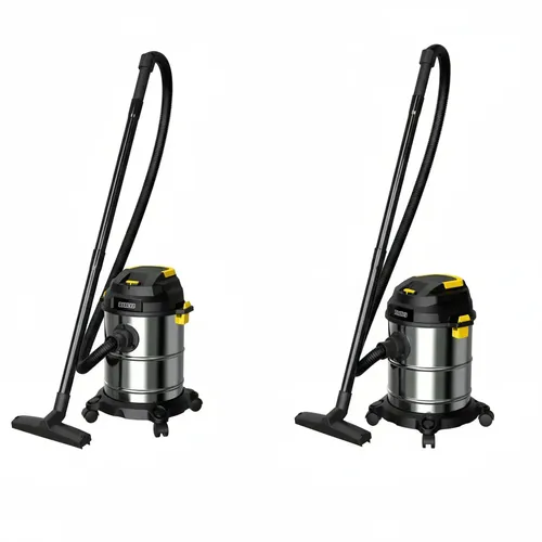 Aspiradora Polvo / Líquido Sopladora Tacho 20 Litros Barovo Caii-020l Negro