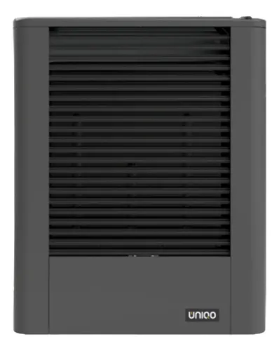 Calefactor Uniqo 3500 Tbu Uniqo35 Salida Concentrica Gris Oscuro