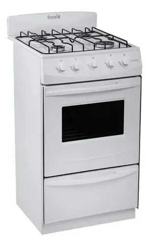 Cocina Escorial Candor S2 Color Blanco Gas Natural