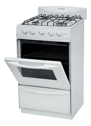 Cocina Escorial Candor S2 Color Blanco Gas Natural