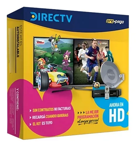 Kit Directv Prepago -antena 0.46mts