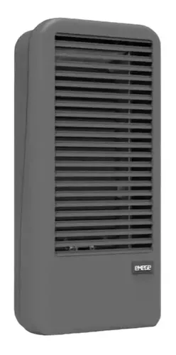 Calefactor Emege 9130 Sce Linea Patagonia 3000 Multigas Sin Salida Color Grafito