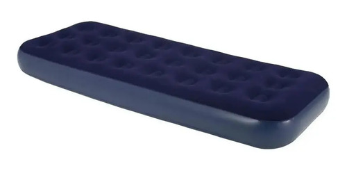 Colchon Inflable 1 Plaza Avenli 22x191x73 Hasta 100kg Azul