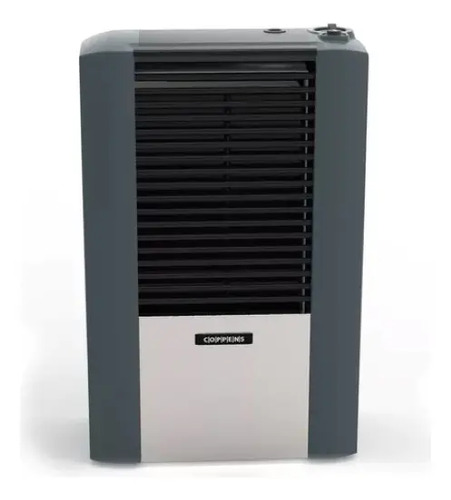 Calefactor Coppens 2500 Tbu Izquierdo Peltre Ii Acero Grafito